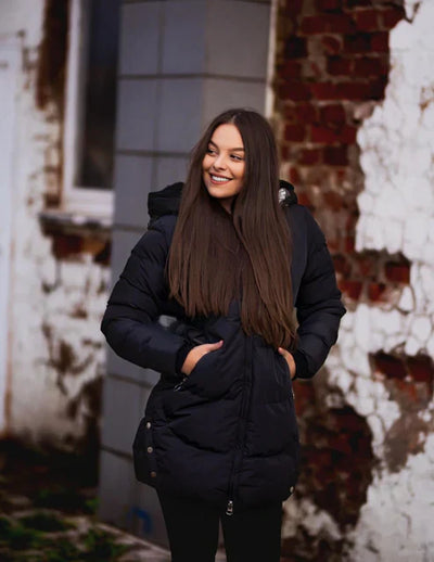 Anja® | WARME JACKE MIT ECOPELUCHE-FUTTER
