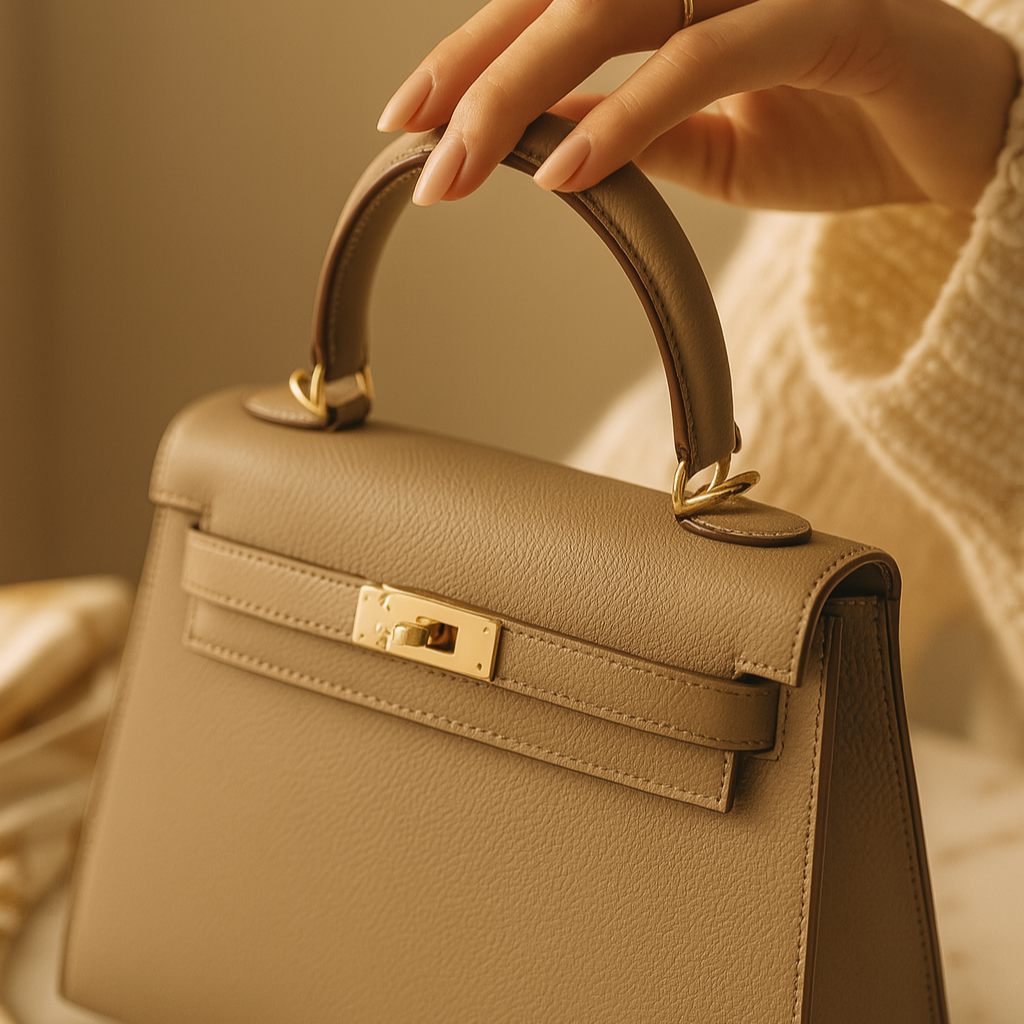 Seidenhafte Morgen-Handtasche
