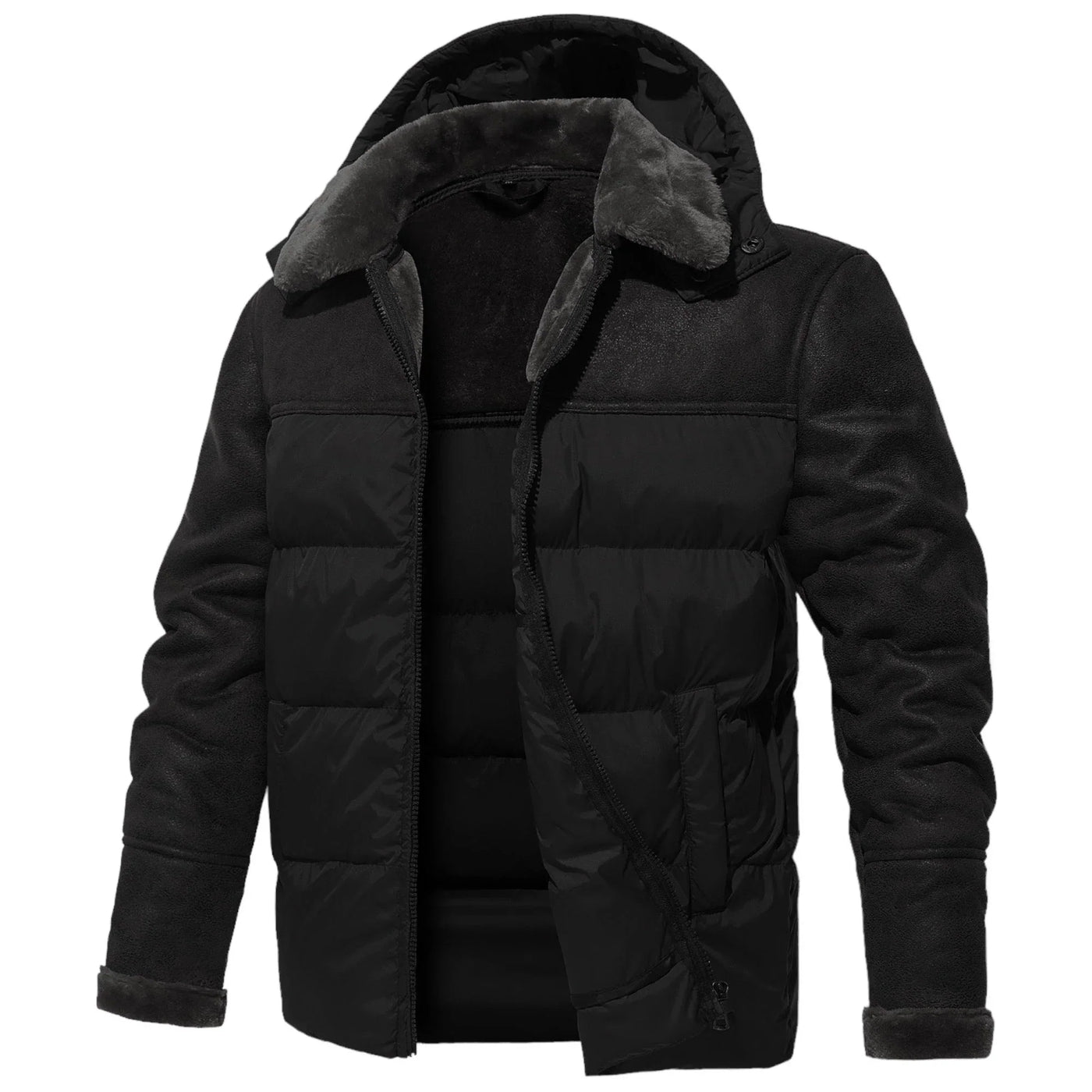 Christoph® | Premium Puffer Lederjacke