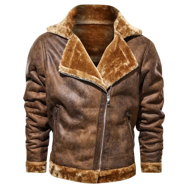 Riccardo®| Premium Lederjacke mit Futter