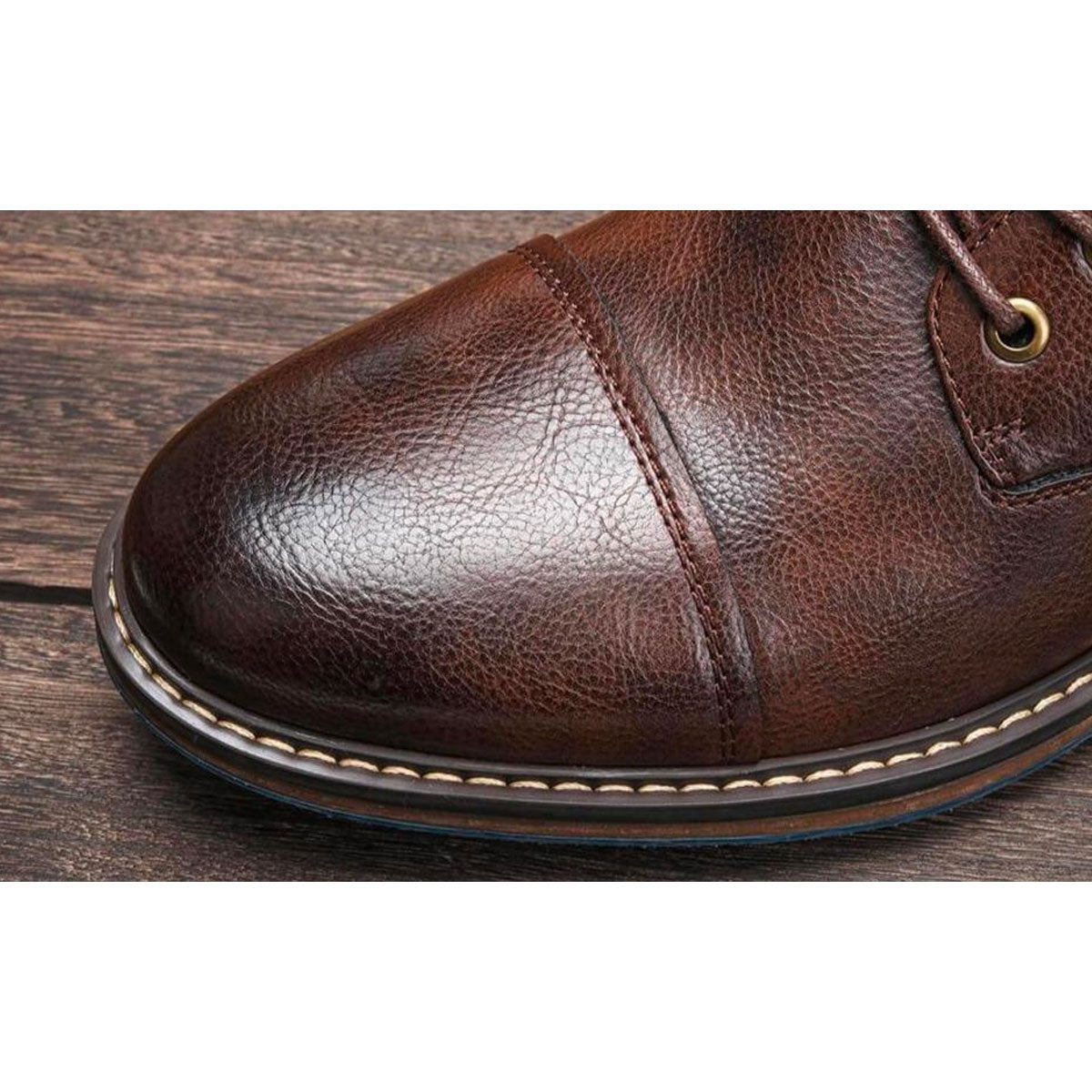 Leonhard® | Oxford-Stiefel aus echtem Leder