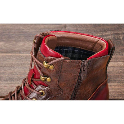 Leonhard® | Oxford-Stiefel aus echtem Leder