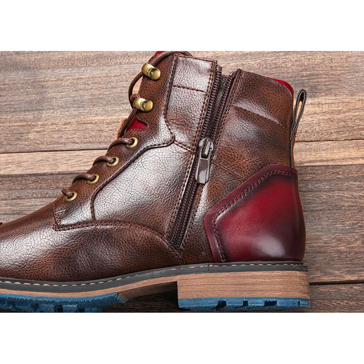Leonhard® | Oxford-Stiefel aus echtem Leder