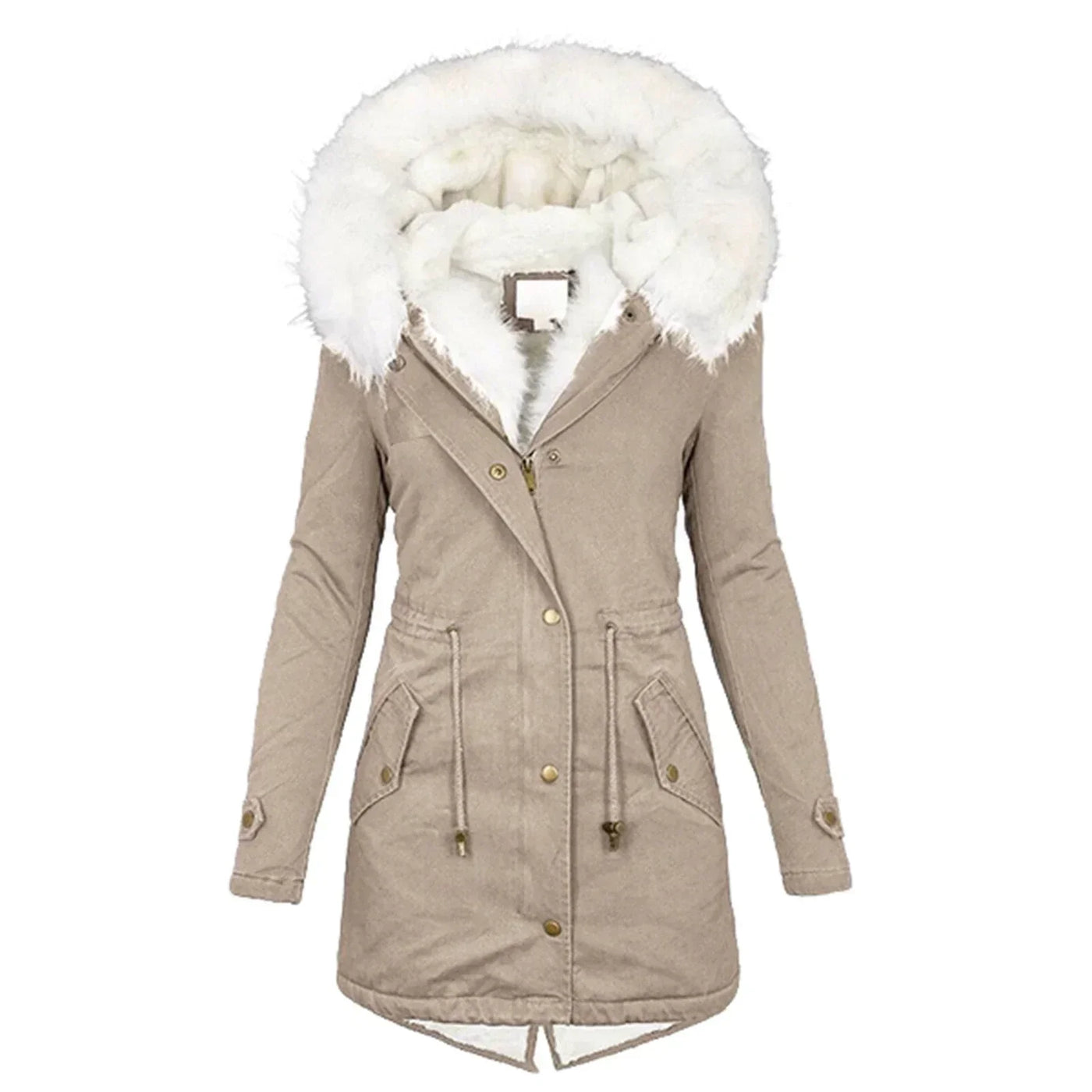 Ida® | Wintermantel mit Futter aus Kunstfell