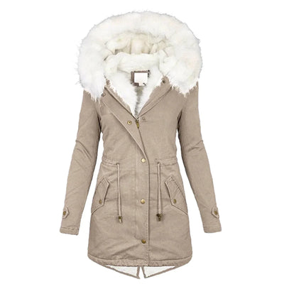 Ida® | Wintermantel mit Futter aus Kunstfell