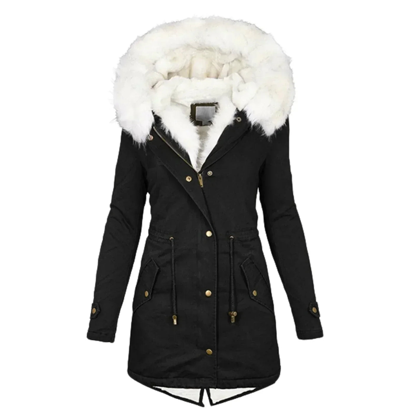 Ida® | Wintermantel mit Futter aus Kunstfell