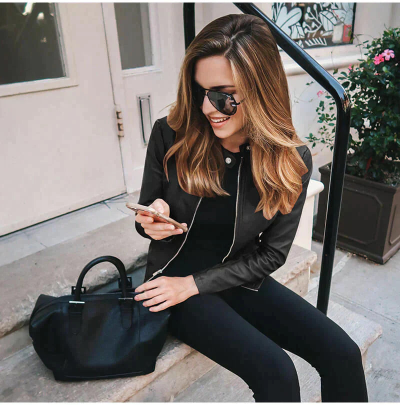Marlene® | Italienische Lederjacke