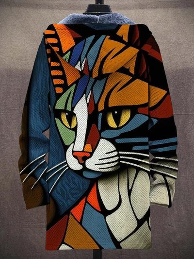 Claudia® | Luxuriöser, kunstinspirierter Cardigan