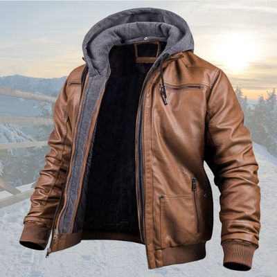 Armin® | HANDGEARBEITETE LEDERJACKE FÜR MAXIMALEN WÄRME