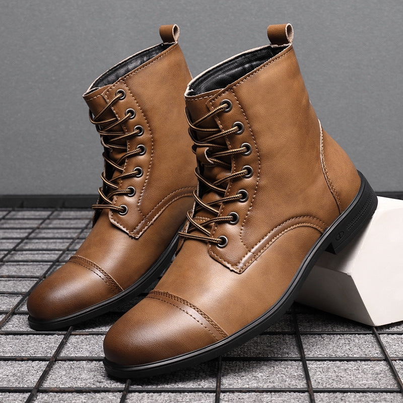 Dominik® | Kunstleder Stiefeletten