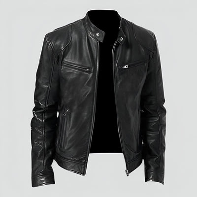 Luca® | Vielseitige und Elegante Lederjacke Premium