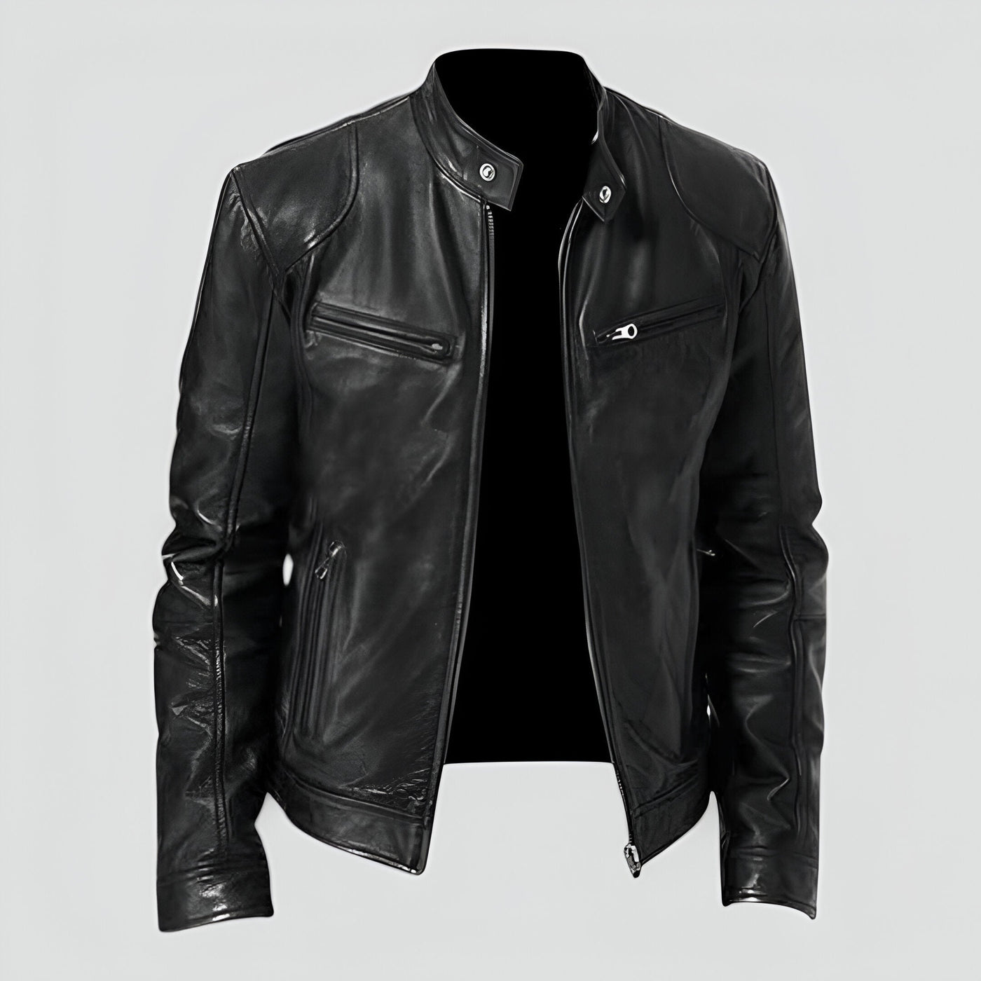 Luca® | Vielseitige und Elegante Lederjacke Premium