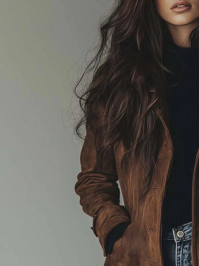 Kirsten® | Trenchcoat aus Wildleder