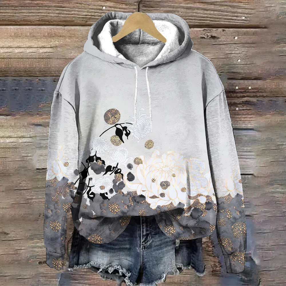 FENJA® | Sweatshirt mit floralem Druck