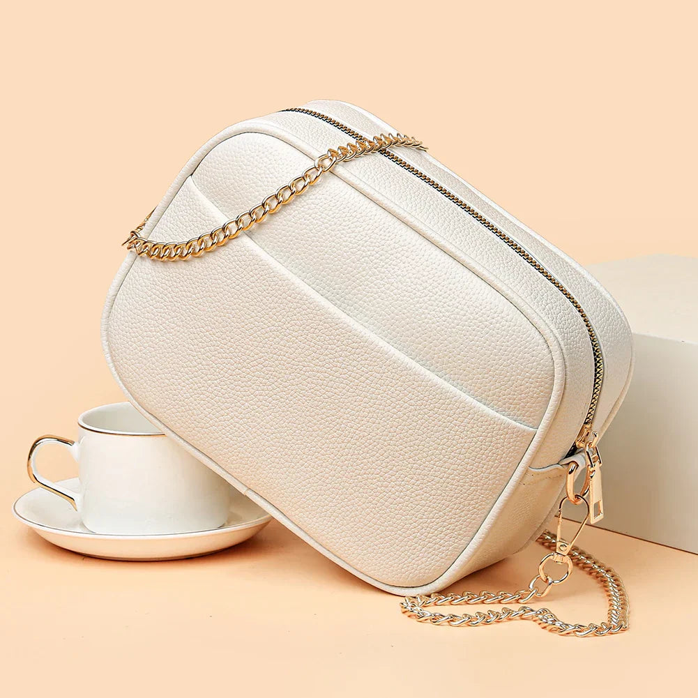 Marlene® | Fins Leder Schultertasche
