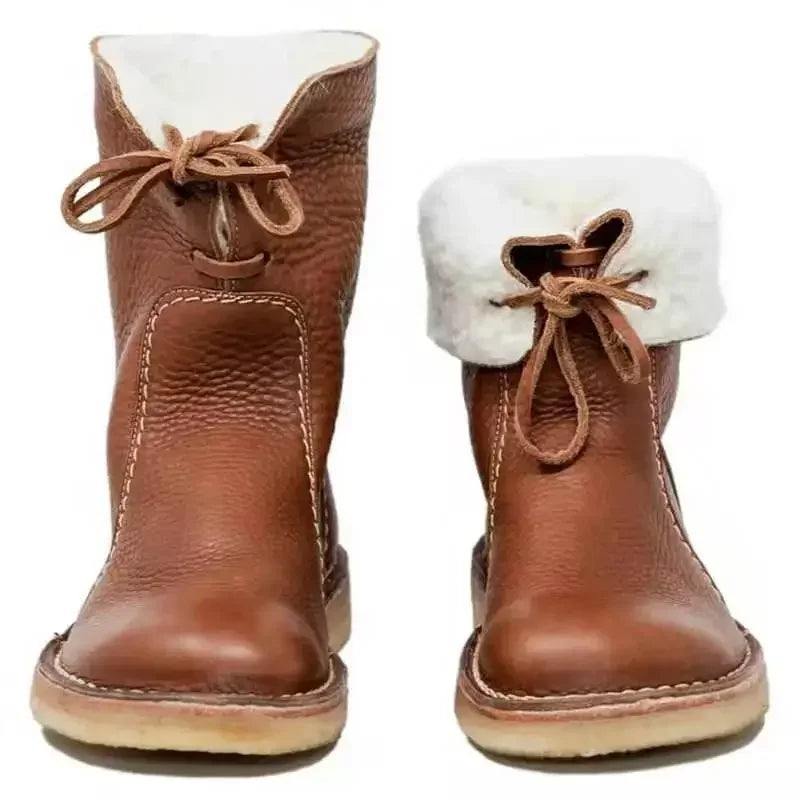 Astrid® | Wasserdichtes Stiefel mit Wollfutter