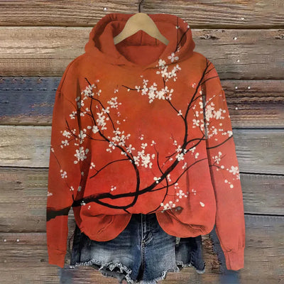ODELE® | Sweatshirt mit floralem Druck