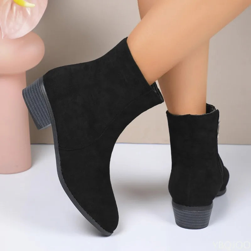 Xenia® | Robuste Stiefel mit Reißverschluss