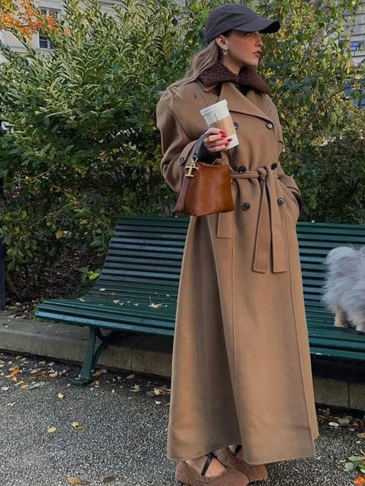 Helene® | Trenchcoat aus Wildleder