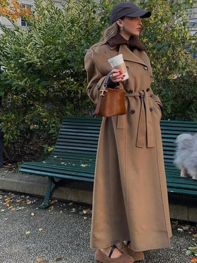 Helene® | Trenchcoat aus Wildleder