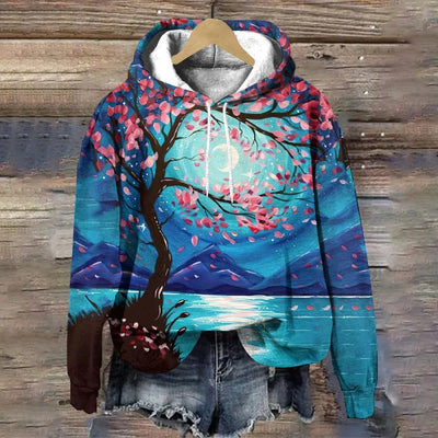 LIVIA® | Sweatshirt mit floralem Druck