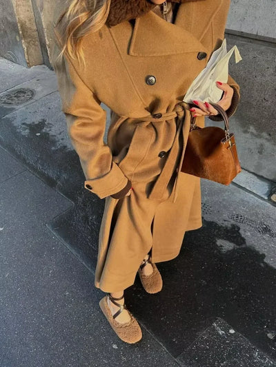 Helene® | Trenchcoat aus Wildleder