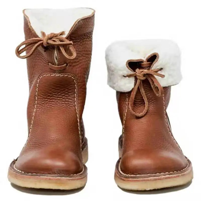 Astrid® | Wasserdichtes Stiefel mit Wollfutter