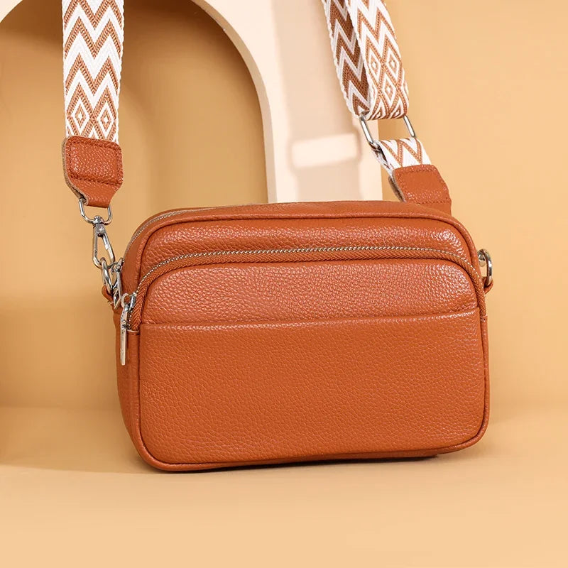 Carina® | Finnische Leder Umhängetasche