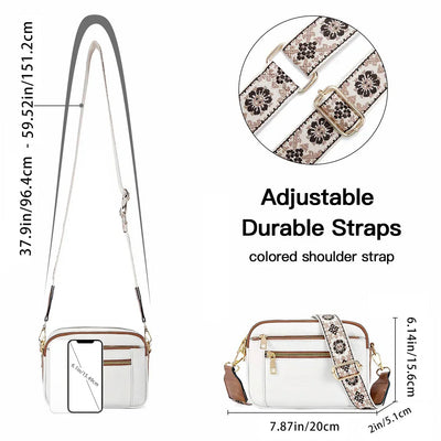 Isolde® | Raffinierte Leder-Umhängetasche