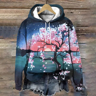 LIVIA® | Sweatshirt mit floralem Druck