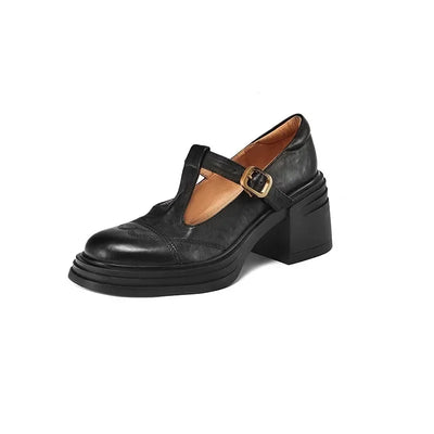 Greta® | Vegane Leder Orthopädische Mary Jane Schuhe