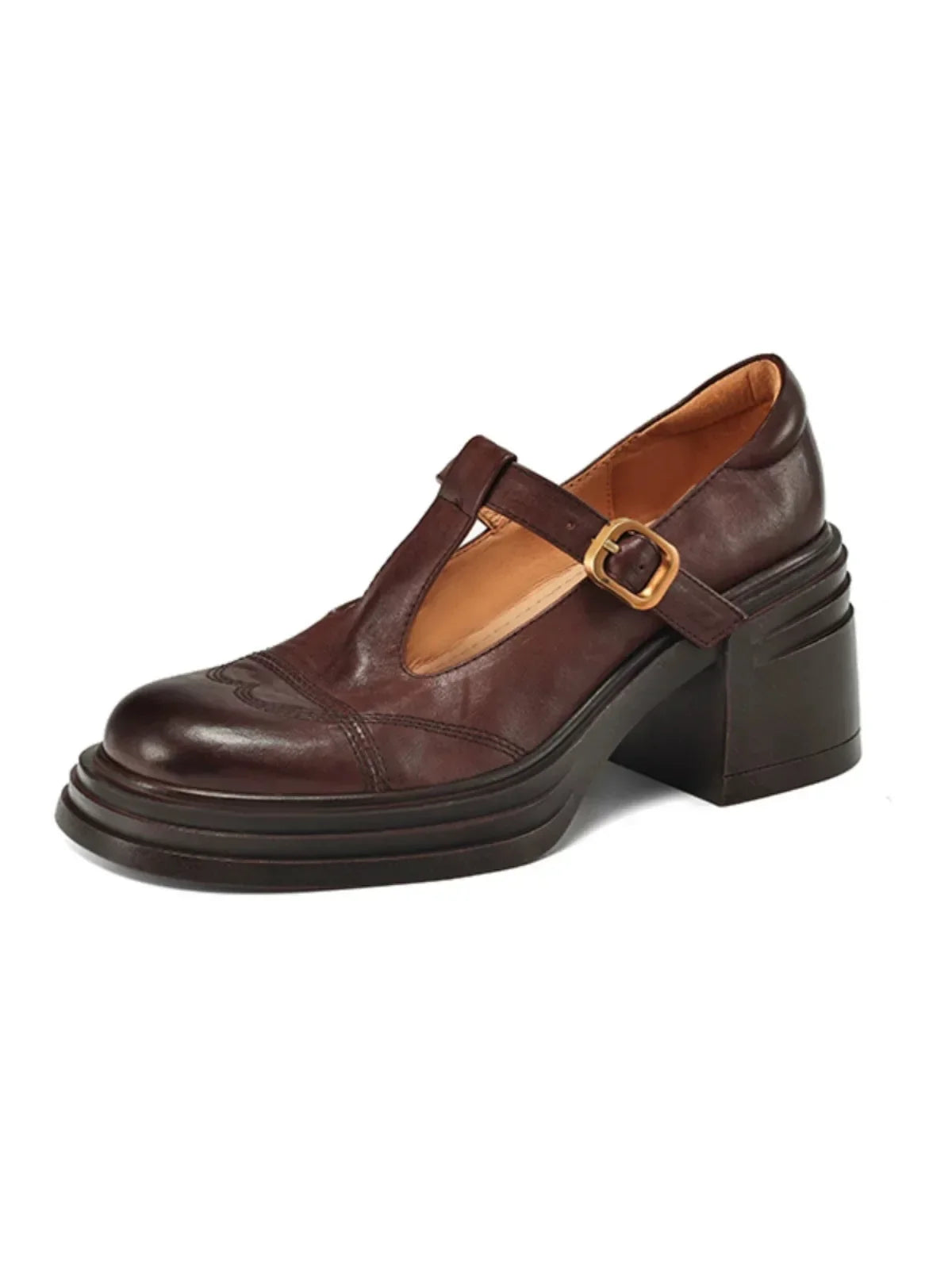 Greta® | Vegane Leder Orthopädische Mary Jane Schuhe