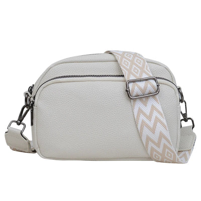 Alina® | Raffiniertes Leder Schultertasche