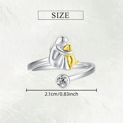 Aurora® | Ring mit Hundesymbol