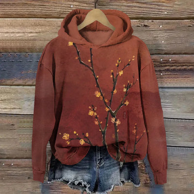 ODELE® | Sweatshirt mit floralem Druck