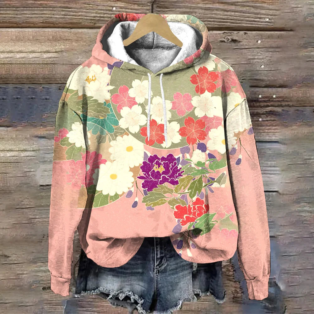 SENNA® | Sweatshirt mit floralem Druck