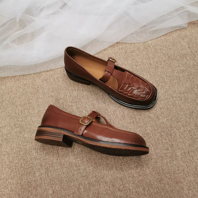 Elisabeth® | Vegane Leder Orthopädische Mary Jane Schuhe