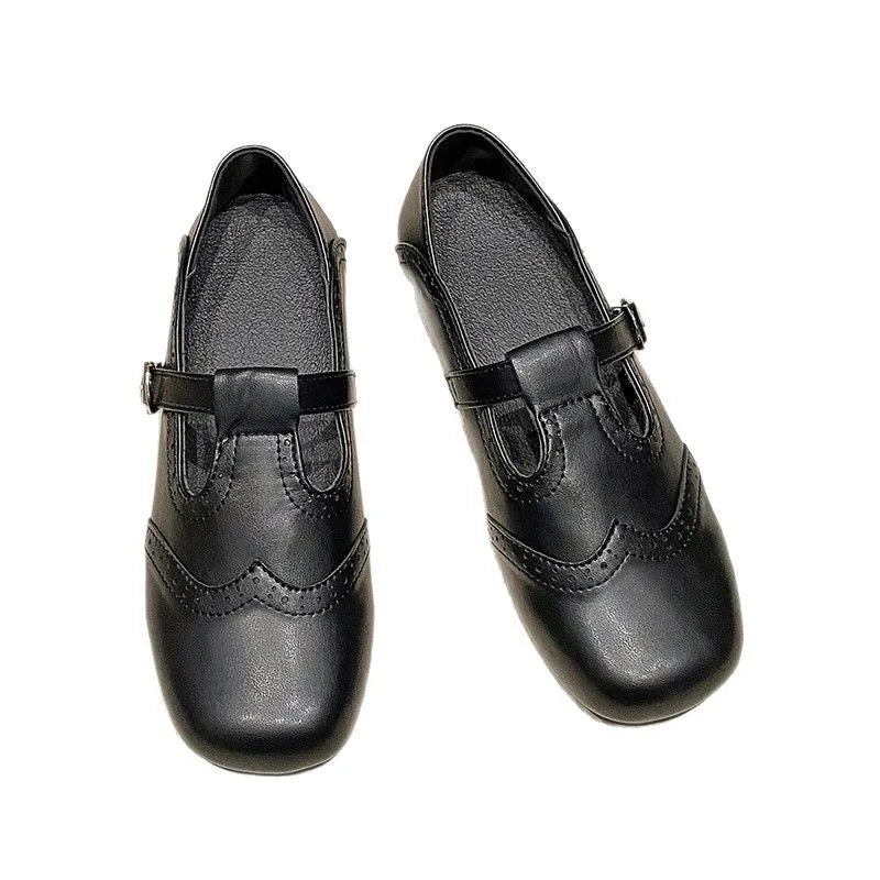 Emilia® | Vegane Leder Orthopädische Ballerinas