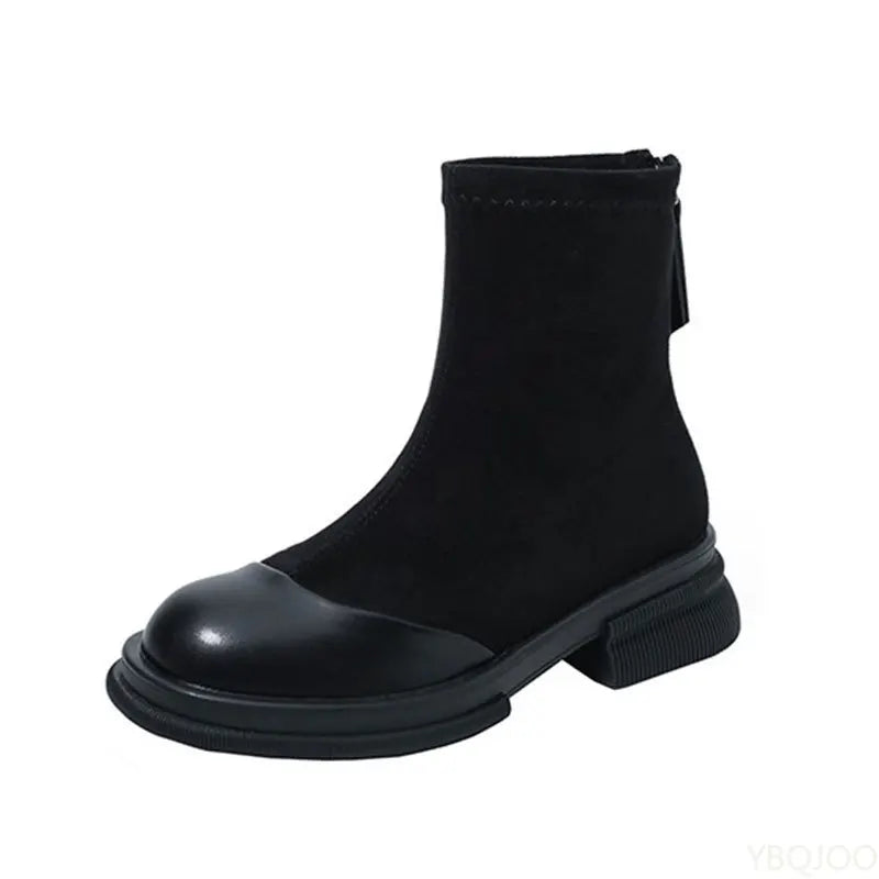 Walburga® | Robuste Stiefel mit Reißverschluss