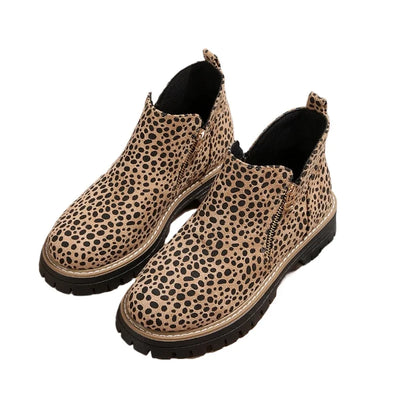 Zenzi® | Robuste Stiefel mit Reißverschluss