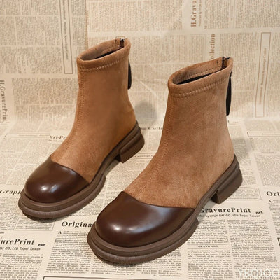 Walburga® | Robuste Stiefel mit Reißverschluss