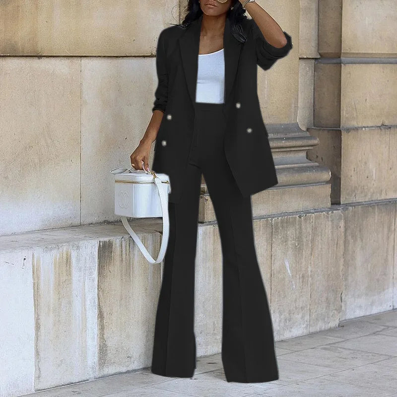Sandra® | Damen Zweiteiliges Set – Zeitlose Eleganz und Moderne Stärke