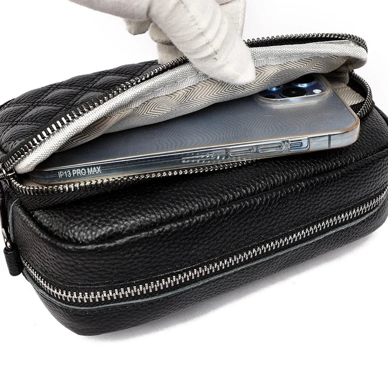 Hedwig® | Verfeinerte Leder Schultertasche