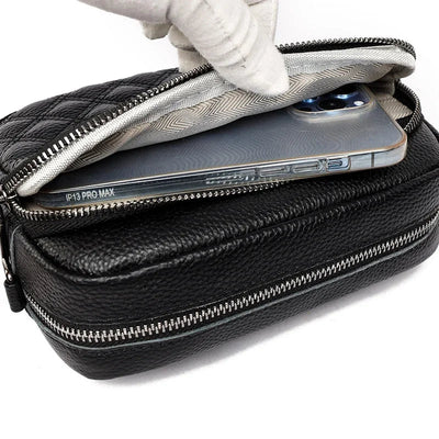 Hedwig® | Verfeinerte Leder Schultertasche