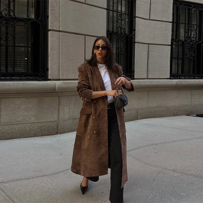 Lea® | Trench Coat aus Wildleder
