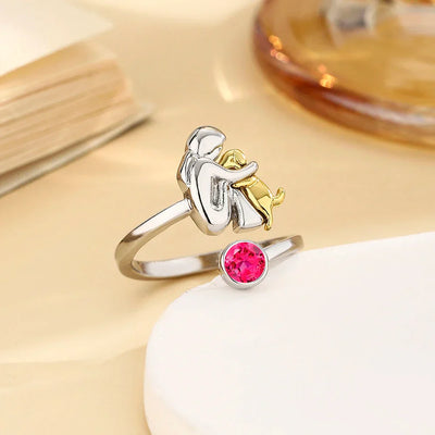 Aurora® | Ring mit Hundesymbol