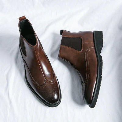 Raphael® | Kunstleder Chelsea-Stiefel
