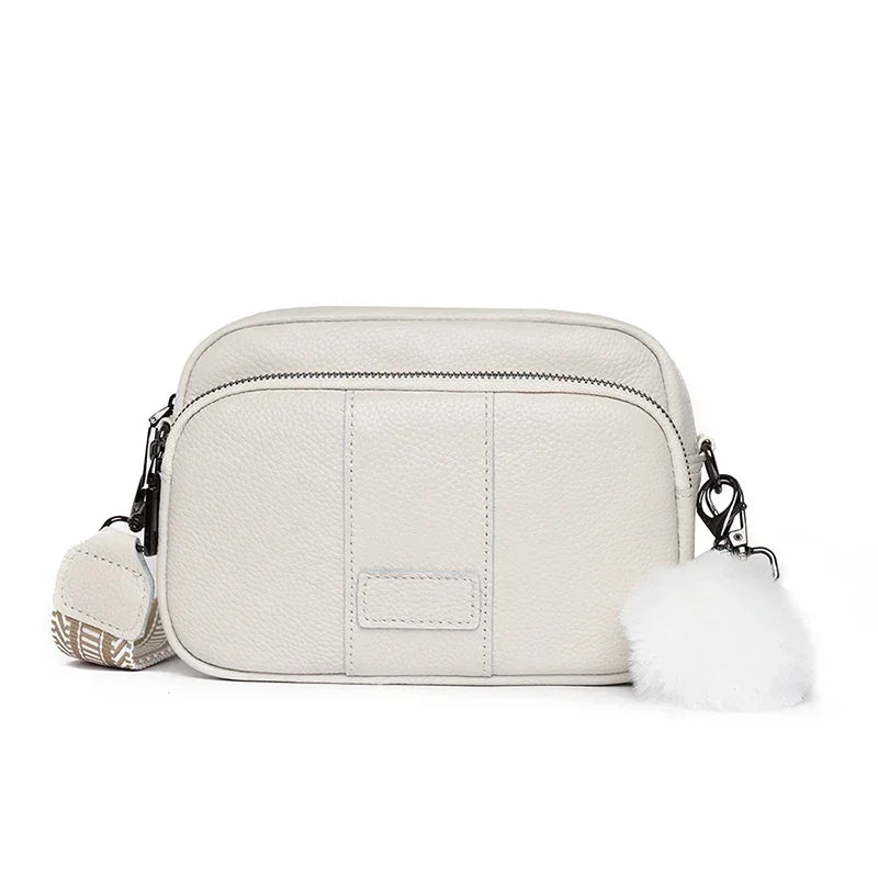 Gisela® | Raffiniertes Leder Schultertasche