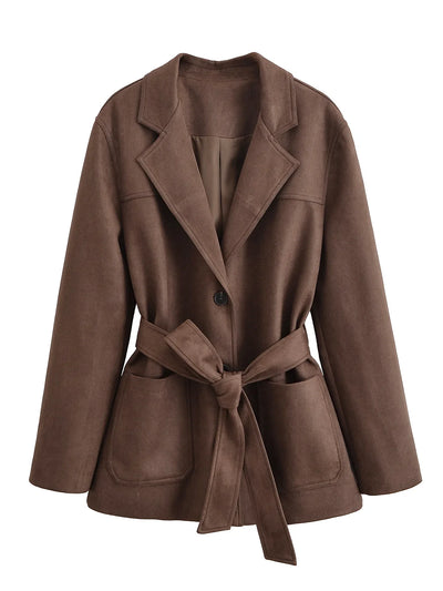 Lea® | Trench Coat aus Wildleder