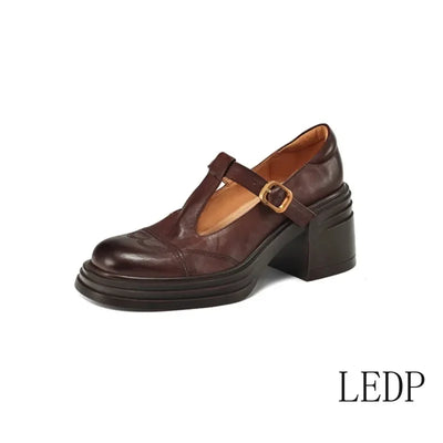 Greta® | Vegane Leder Orthopädische Mary Jane Schuhe